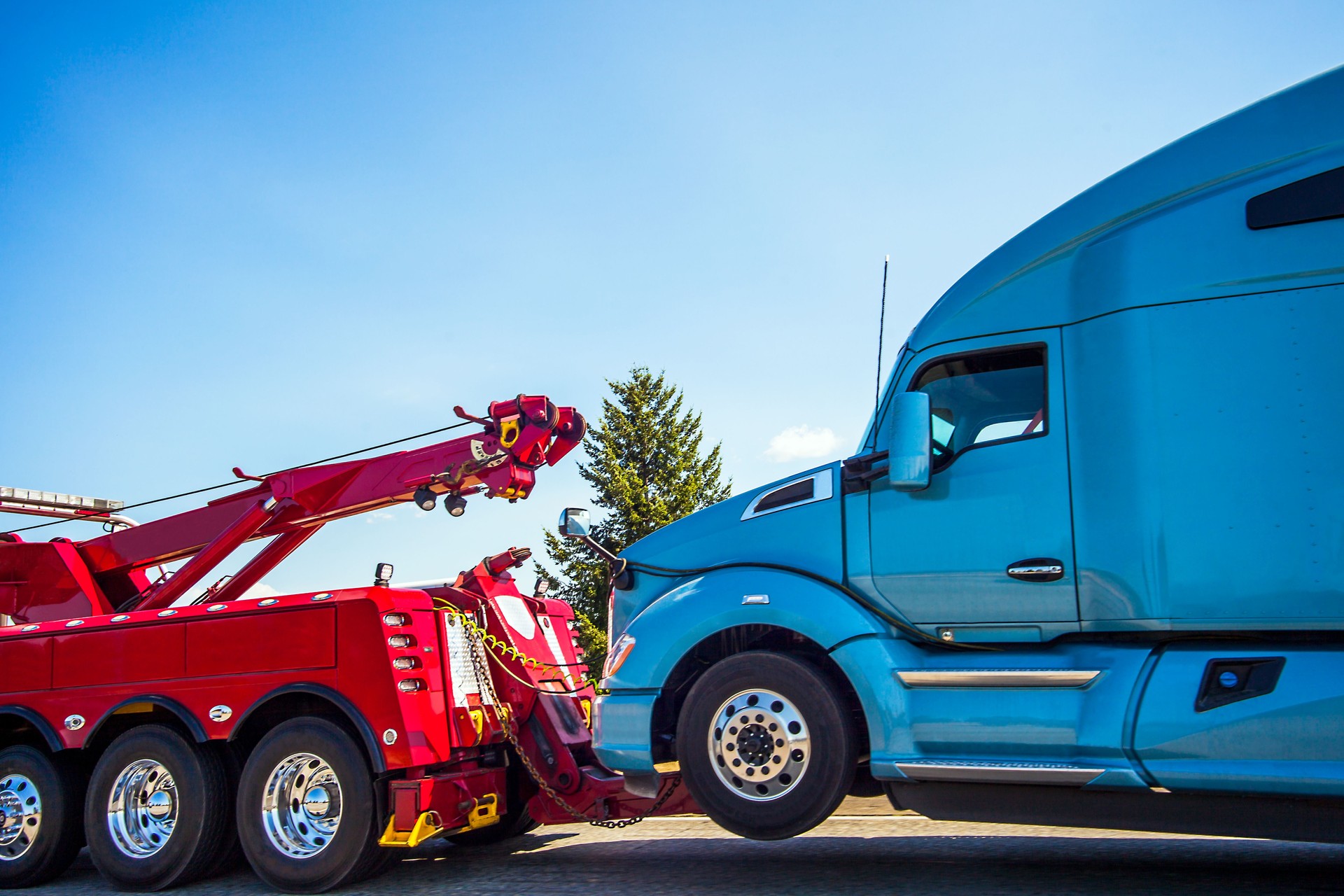 Truck breakdown and towing in Seattle Washington USA